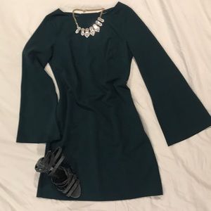 Donna Morgan dark green dress